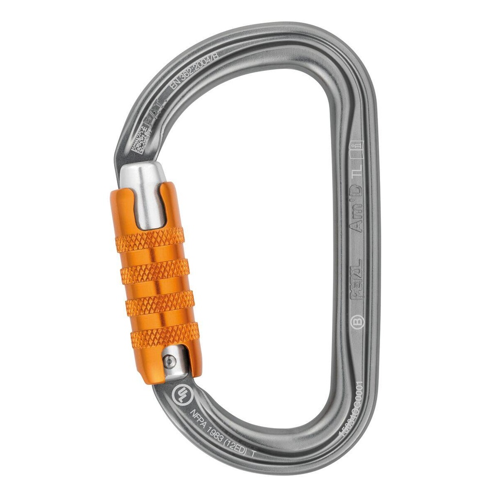 [180309] Petzl M34A TL Am’D TRIACT-LOCK – asymmetrisk karabiner med automatisk låsing