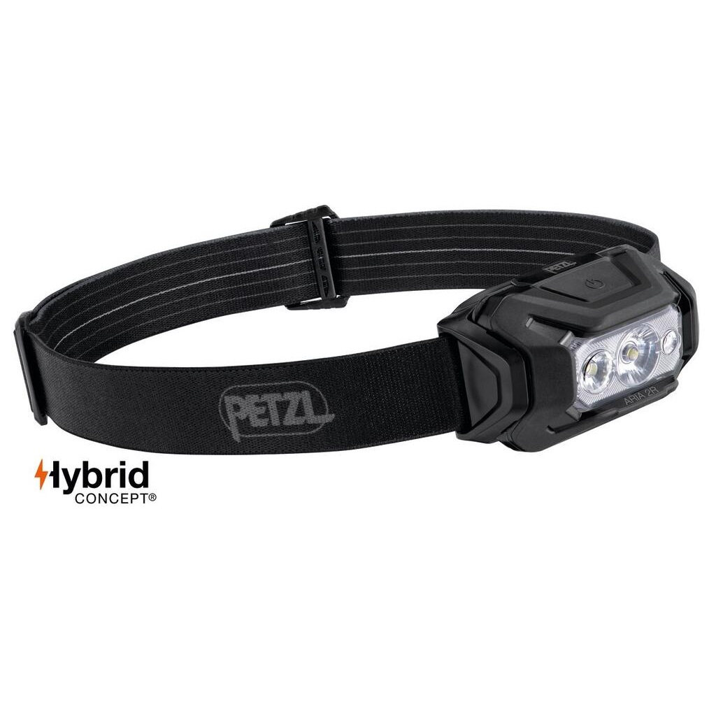 [186578] Petzl E070DA00 ARIA 2R RGB – oppladbar hodelykt 625 lumen med RGB-lys