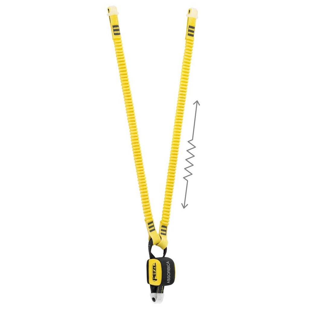 [179725] Petzl L014AB01 ABSORBICA-Y 150 – dobbel forbindelsesline med integrert falldemper