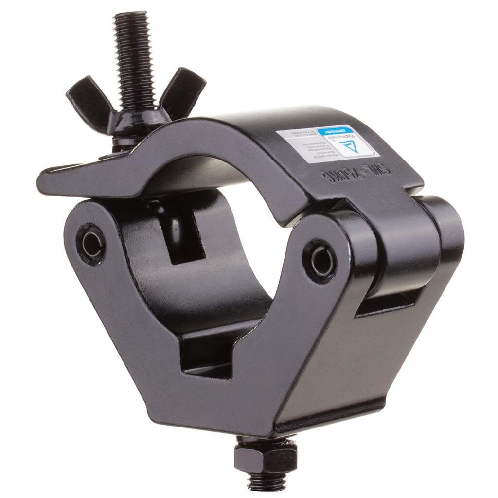 Admiral halvkobling 60 mm med M12 – sort, WLL 750 kg