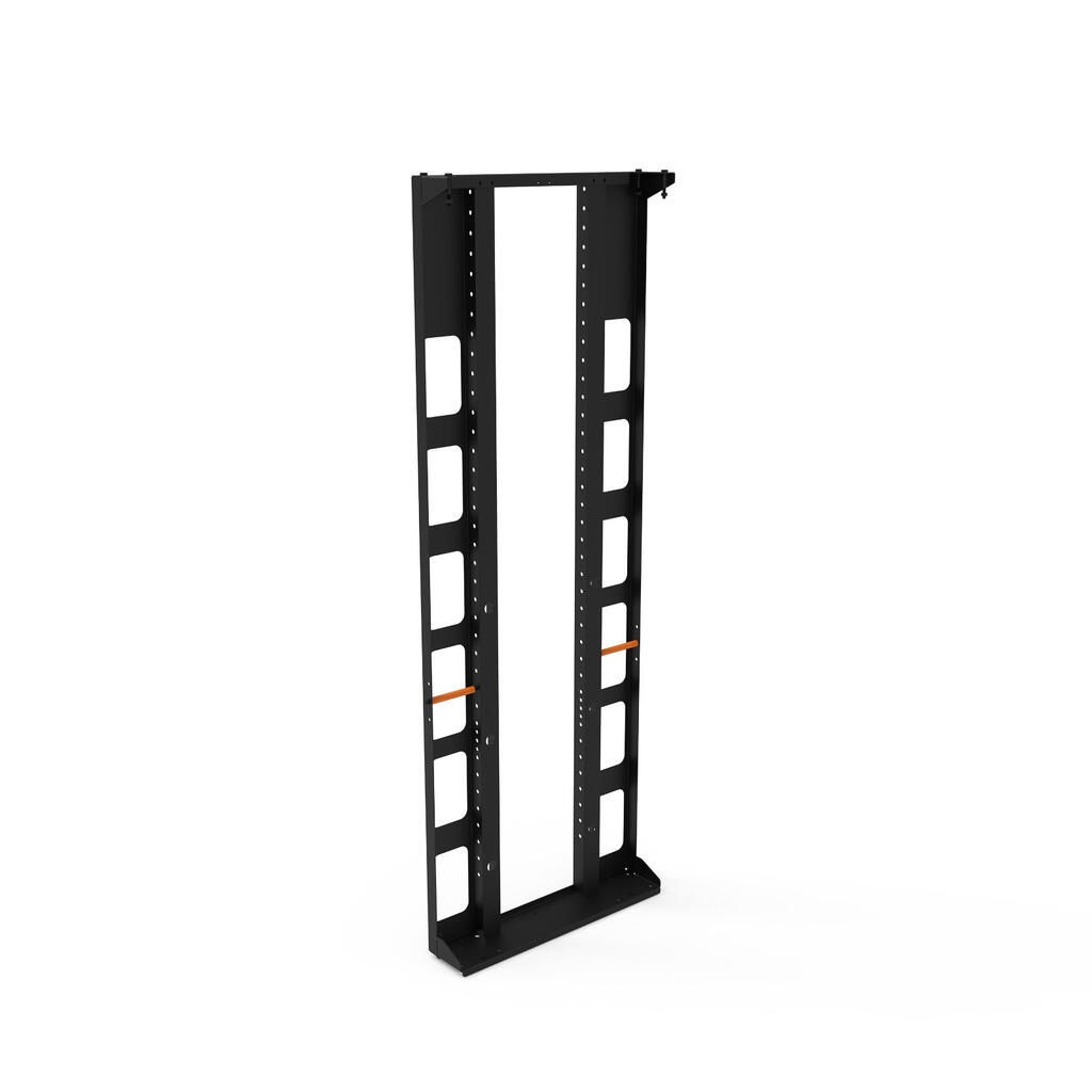 Admiral gafelsidepanel – 183 × 80 cm, sort