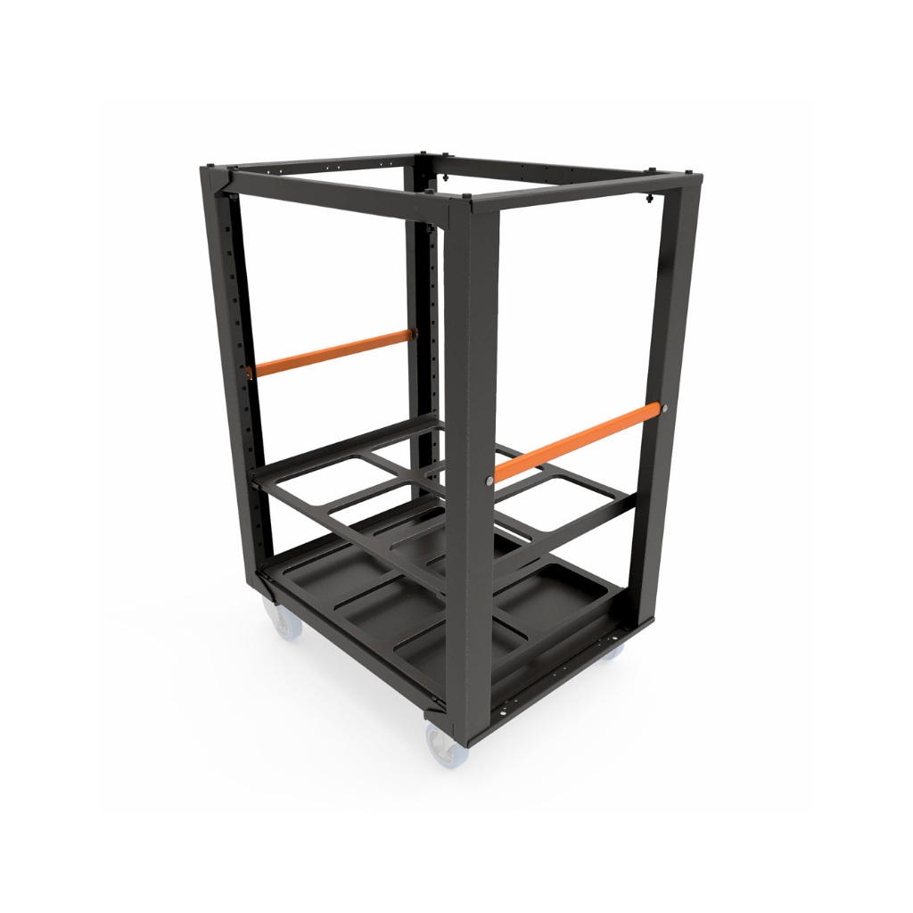 Admiral Stage Leg Cart – transportvogn for sceneben