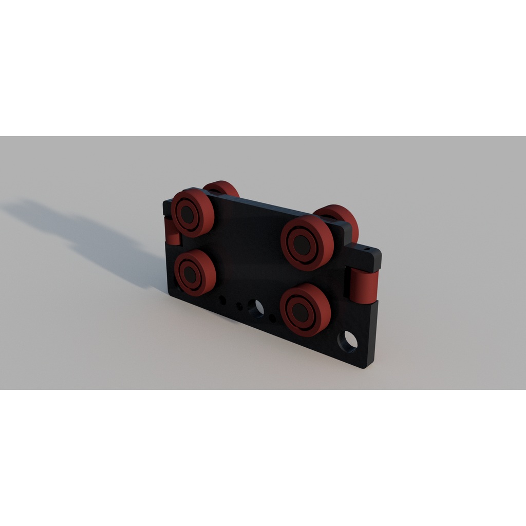 [500-281302-PR] PSRIG FlexRail – walk-along-løpevogn med fire hjul