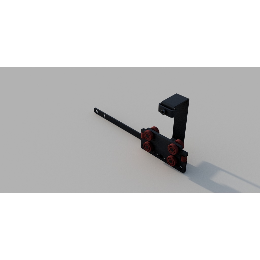[500-281307-PR] PSRIG FlexRail – løpevogn for snor- og motordrift med overlapp