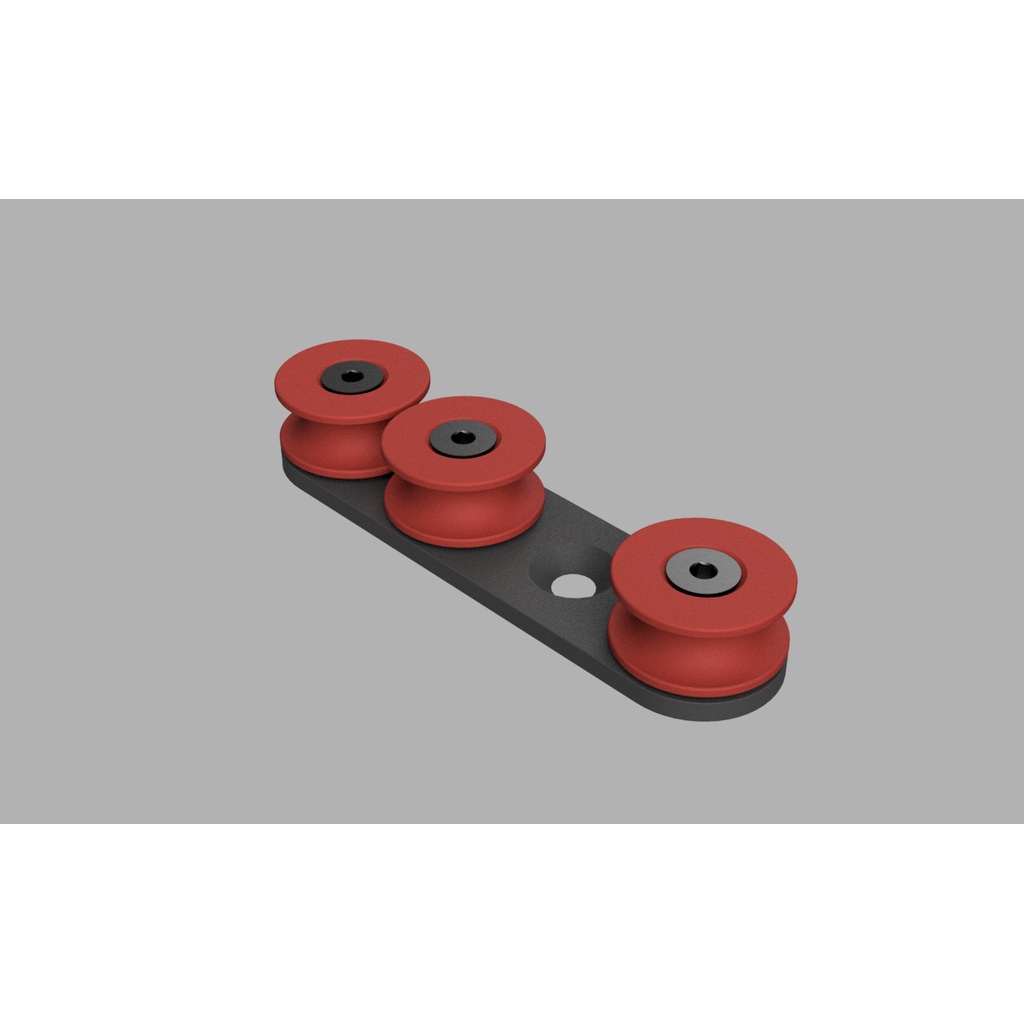 [500-281403-PR] PSRIG FlexRail – snorføring med 3 hjul