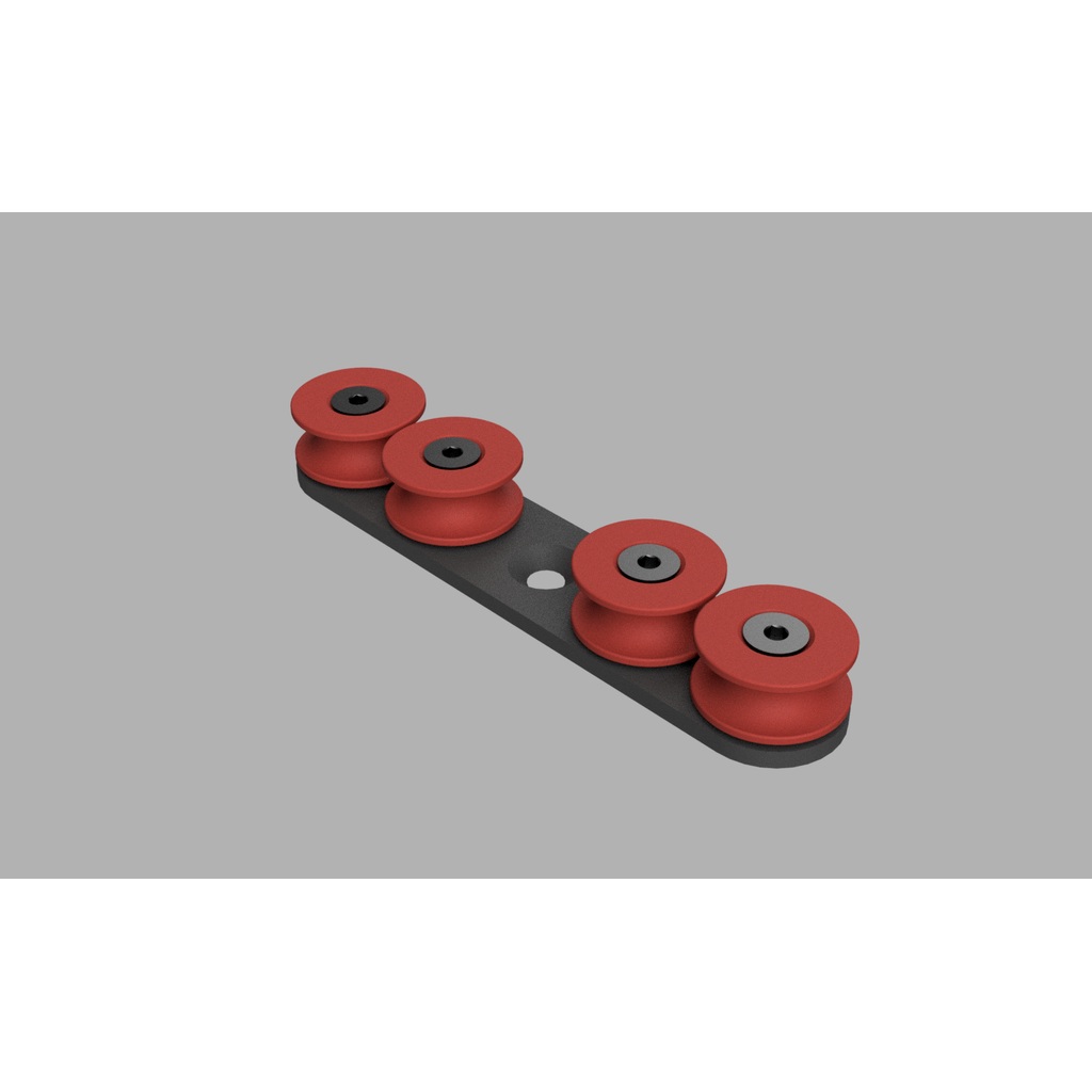 [500-281404-PR] PSRIG FlexRail – snorføring med 4 hjul