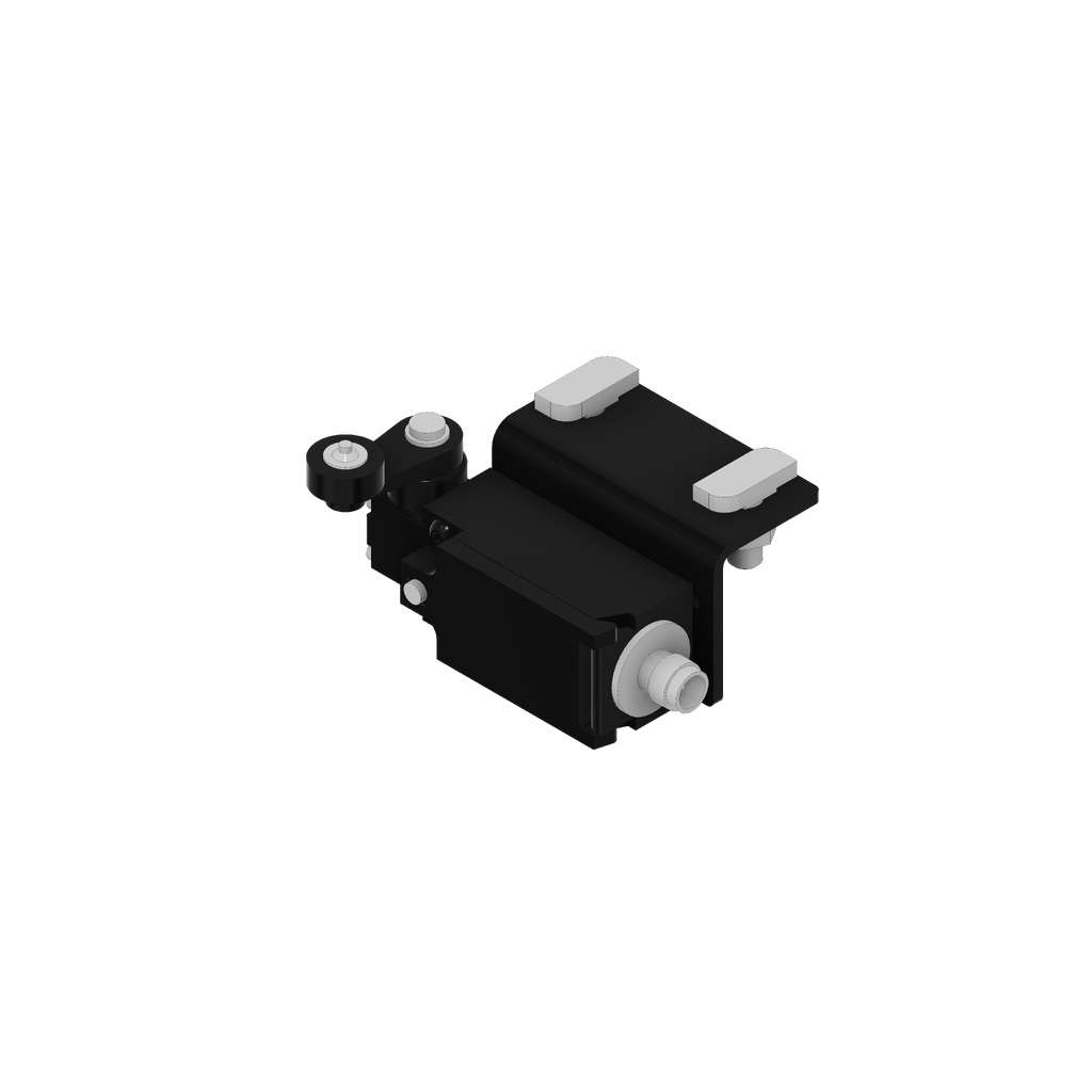 [500-281710-PR] PSRIG FlexRail – endebrytersett med brakett og løpeplate