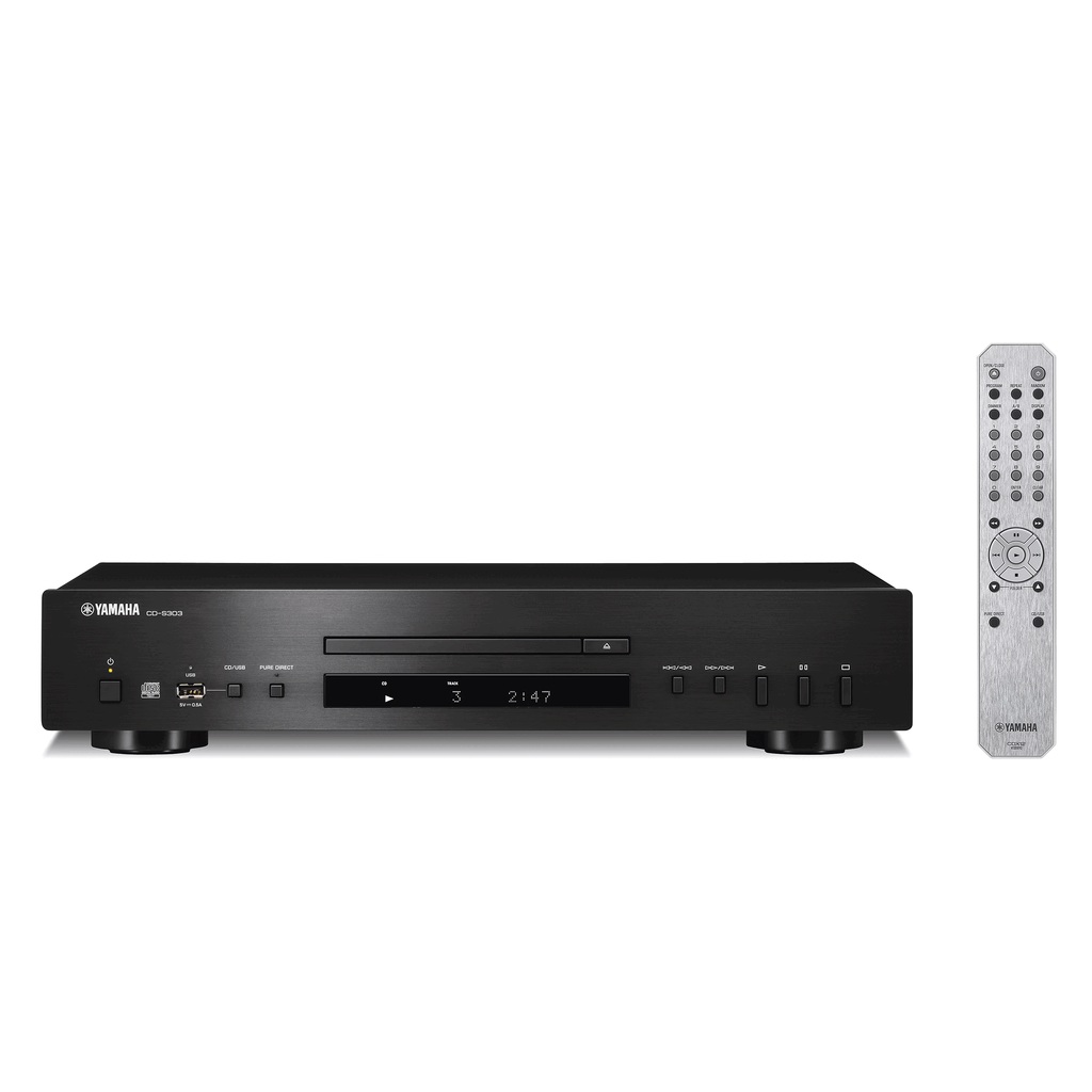 [185942] Yamaha CD-S303 – CD-spiller, sort