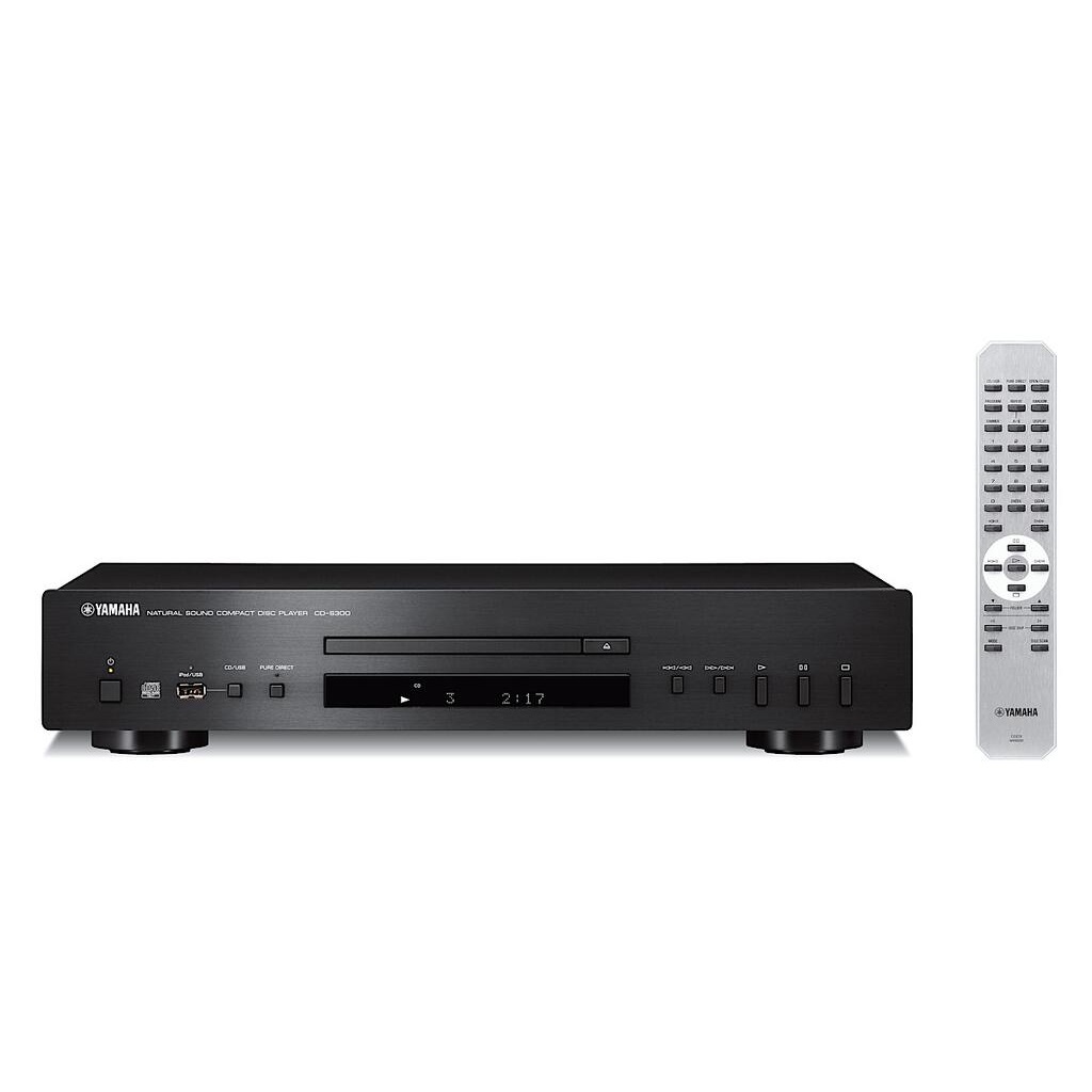 [185943] Yamaha CD-S303 – CD-spiller, sølv
