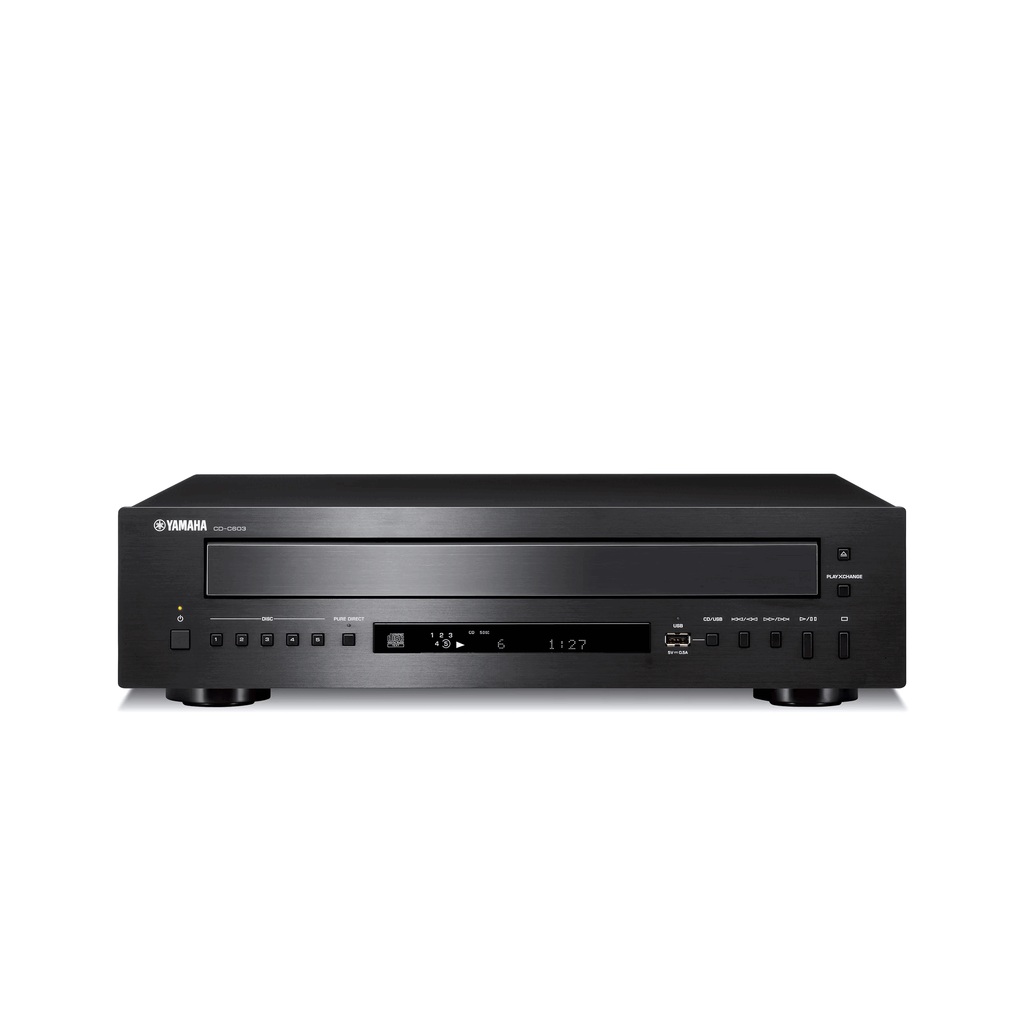 [185944] Yamaha CD-C603 – CD-veksler, sort