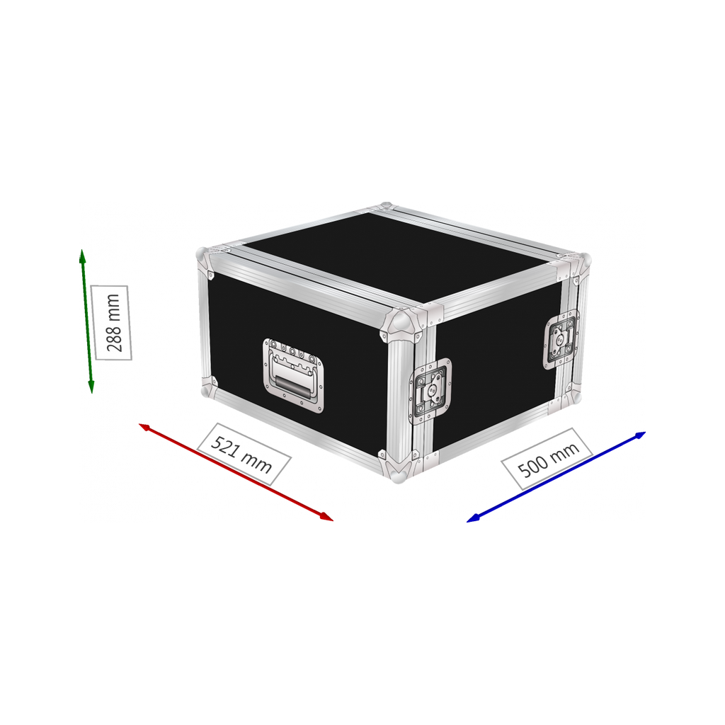 Capro 06u Effekt-rack, 400mm kropp