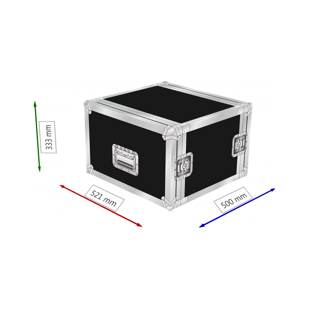 Capro 07u Effekt-rack, 400mm kropp