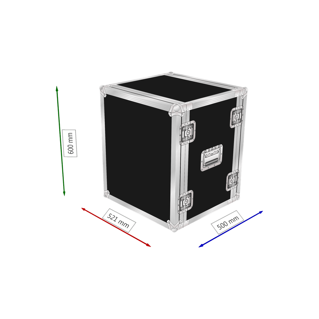 Capro 13u Effekt-rack, 400mm kropp