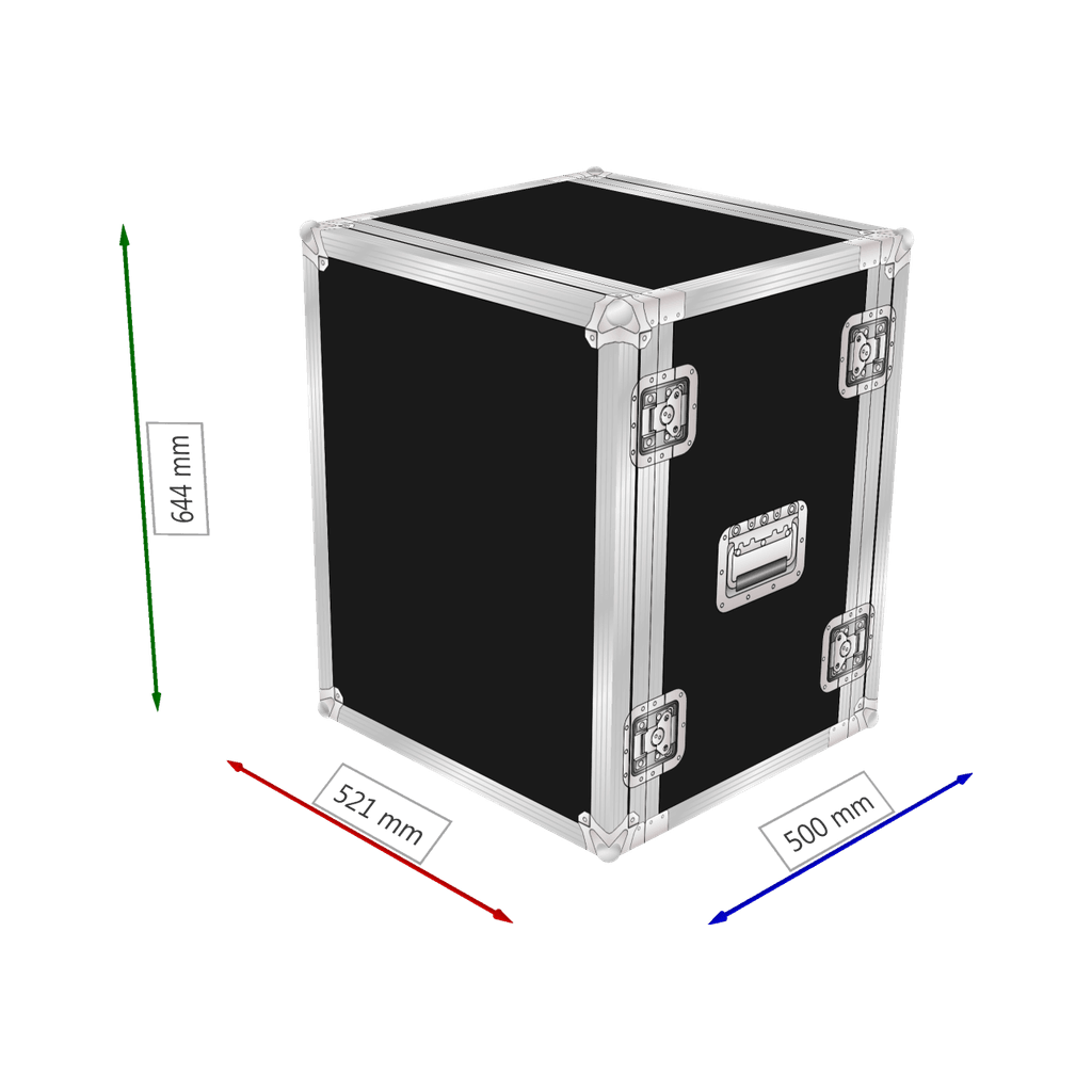 Capro 14u Effekt-rack, 400mm kropp