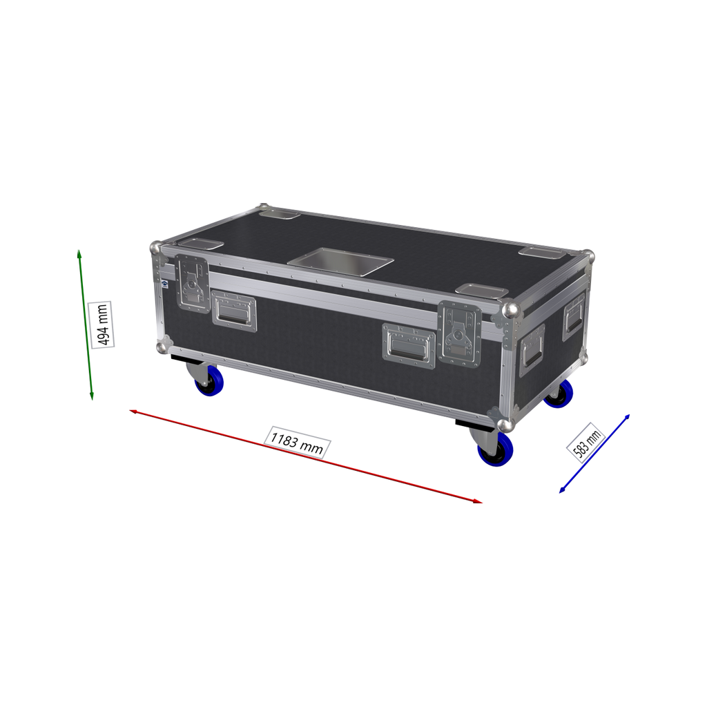 Capro Pro 1180x580x350 Samlekasse