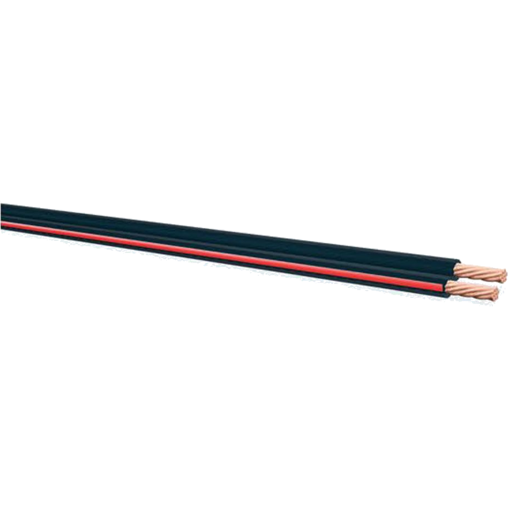 Dreitec 54600 – flat høyttalerkabel 2 × 2,5 mm², 100 m