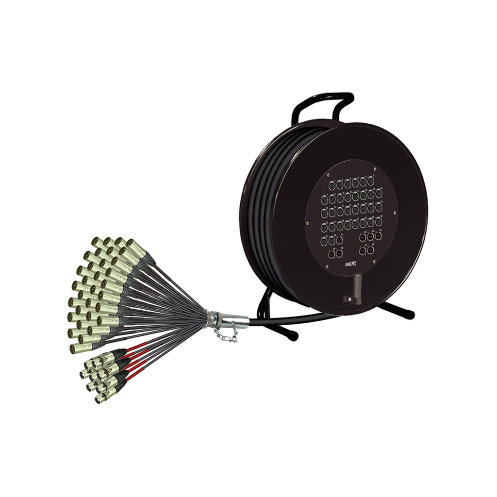 Dreitec Stagedrum 32/8 – multikabeltrommel med HT582