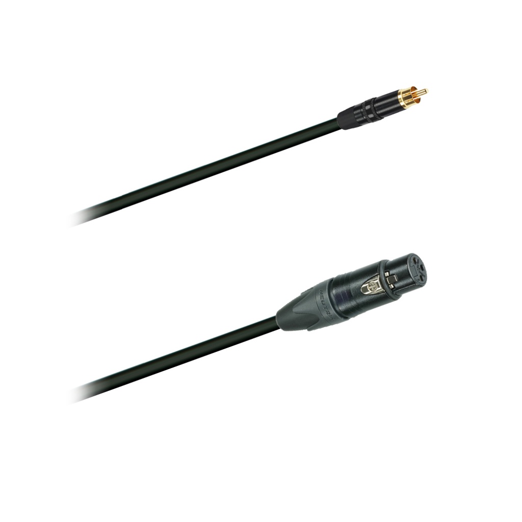 Dreitec 90211 – RCA-plugg til XLR-hunn