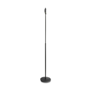 Gravity Microphone Stand with Round Base and One-Hand Clutch