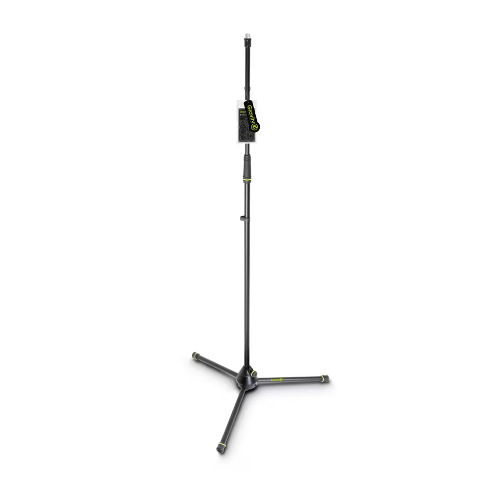 Gravity Microphone Stand with Folding Tripod Base