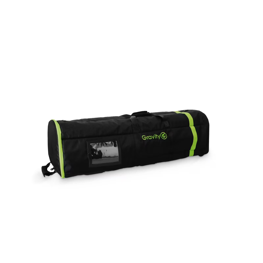[GTBGMS6B] Gravity Touring transport bag for up to six microphone stands, rollable