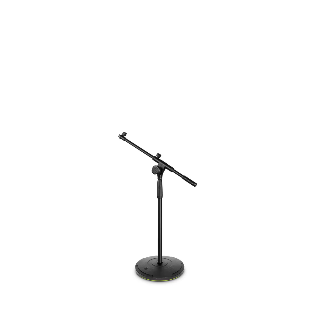 [GTMS2222] Gravity Short Touring Series Microphone Stand with Round Base and 2-Point Adjustment Telescoping Boom