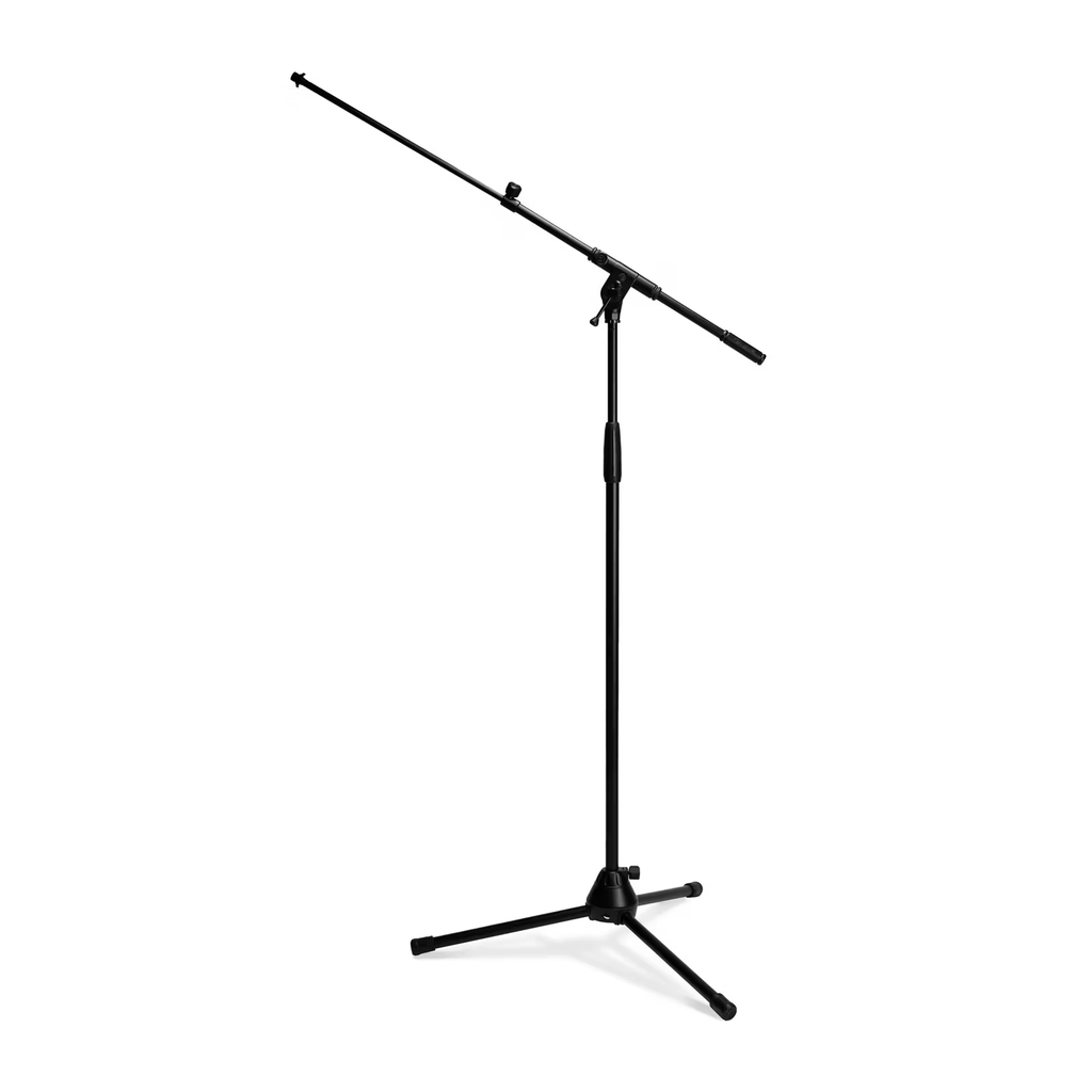 [GTMS4332B] Gravity Touring Series microphone stand with 2-point telescopic boom, black