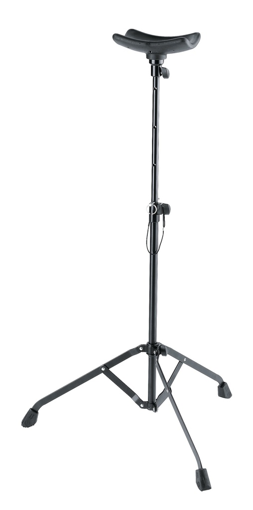 [14951-000-55] K&M 14951 Tuba performer stand - black Tuba performer stand