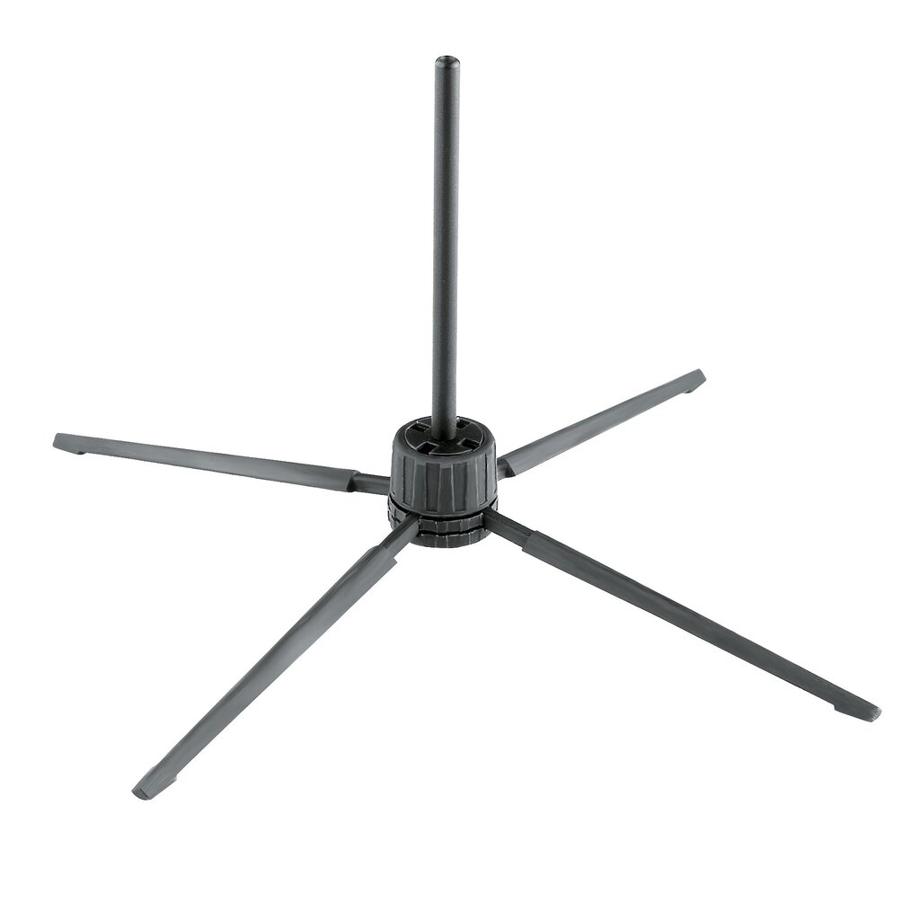 K&M 15262 Flute stand black Recorder stand