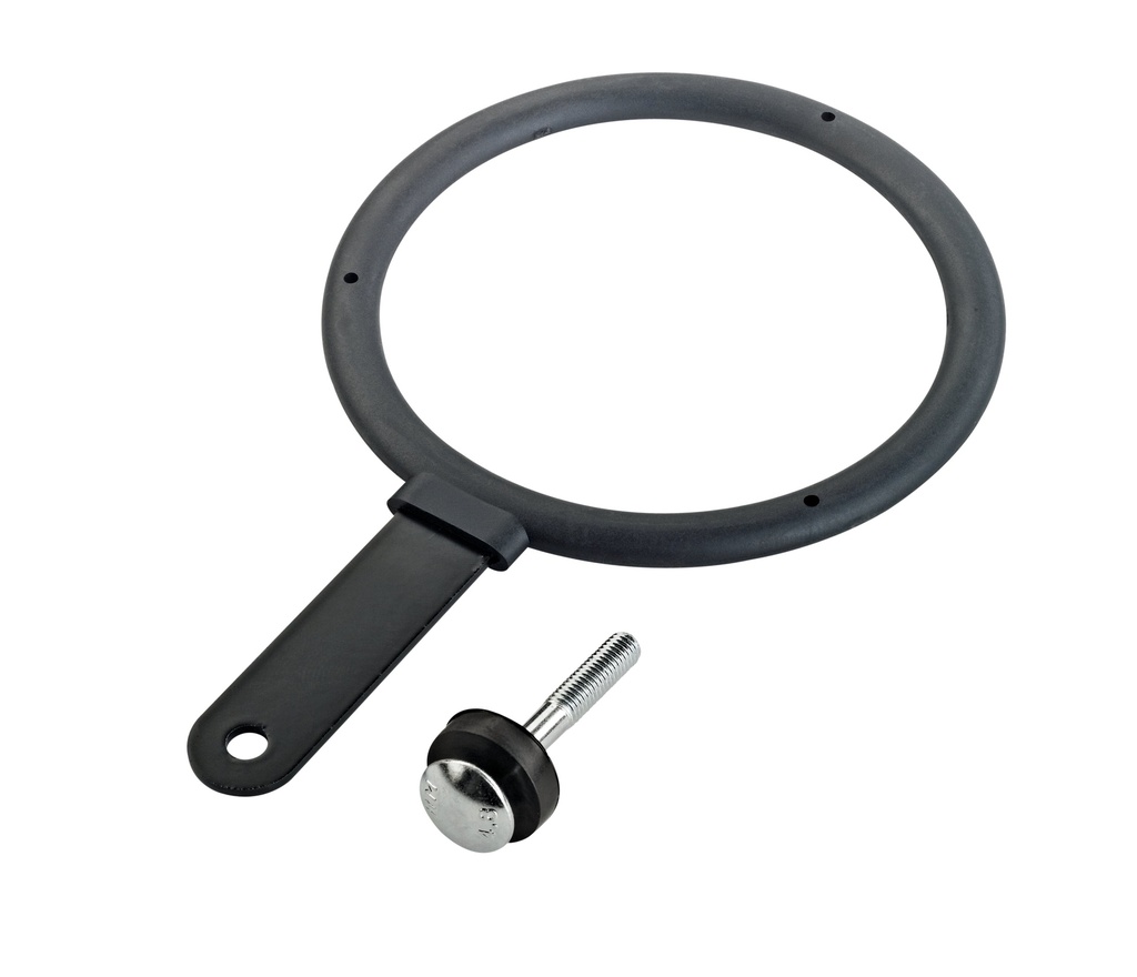 [15915-000-55] K&M 15915 Mute holder ring, black