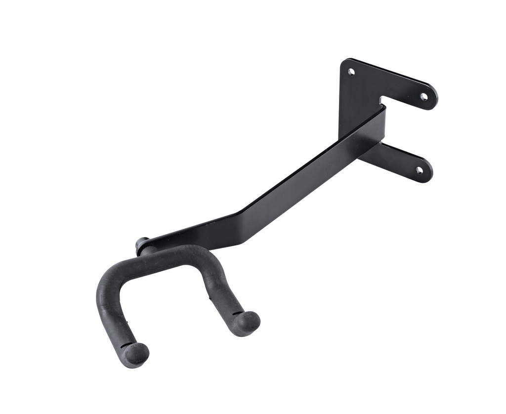 [16235-018-55] K&M 16235 Guitar wall mount, Black Guitar wall mount