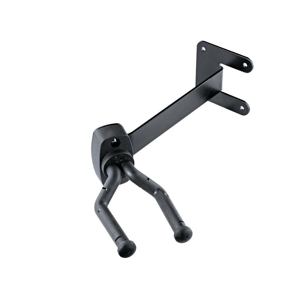 K&M 16255 Guitar wall mount, Black Guitar wall mount
