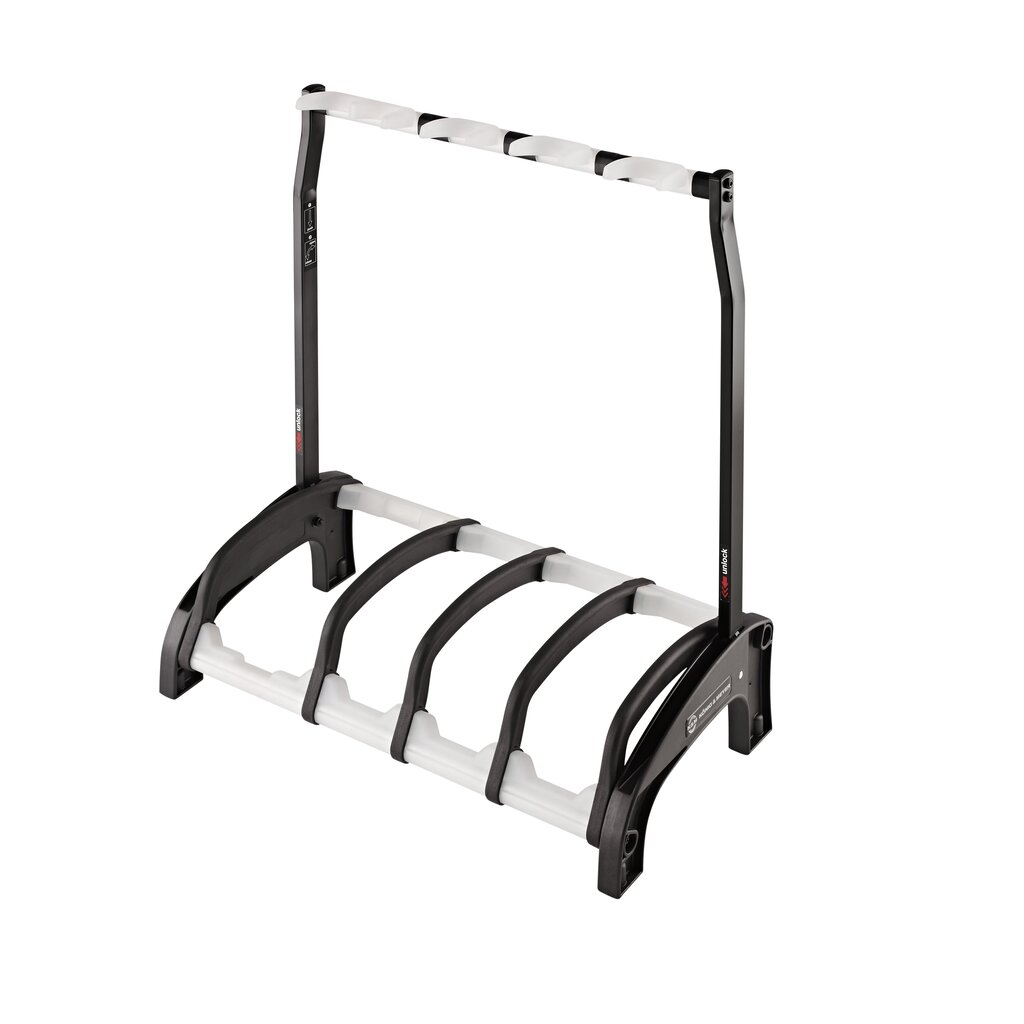 K&M 17534 Guardian 3+1 gitarstativ,sort Four guitar stand »Guardian 3+1«