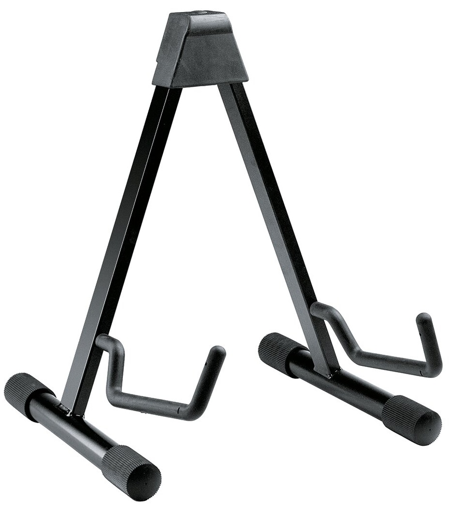 [17541-013-55] K&M 17541 Gitarstativ for akustisk gitar A-guitar stand, sort