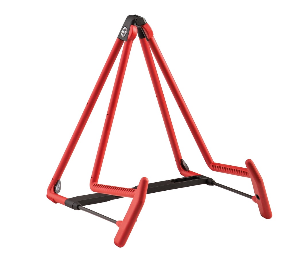 [17580-014-59] K&M 17580 A-guitar stand »Heli 2«, red