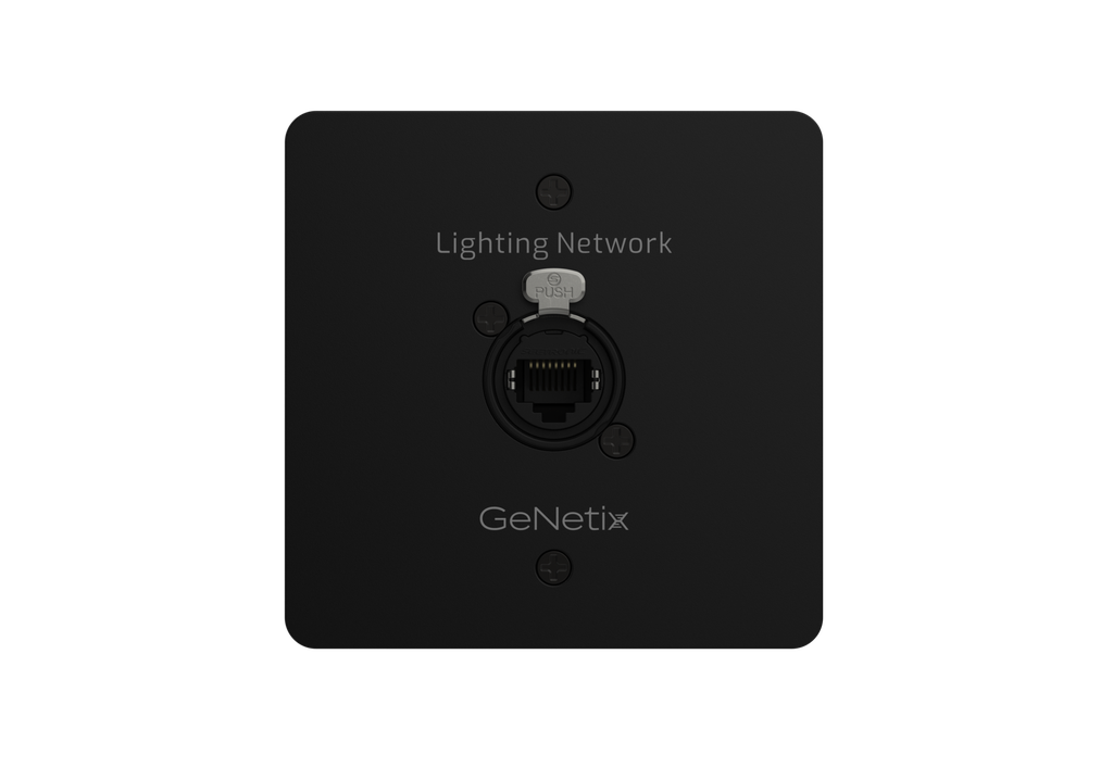 [CSY-300-081] ChamSys GeNetix Network Passthrough Wall Plate EU