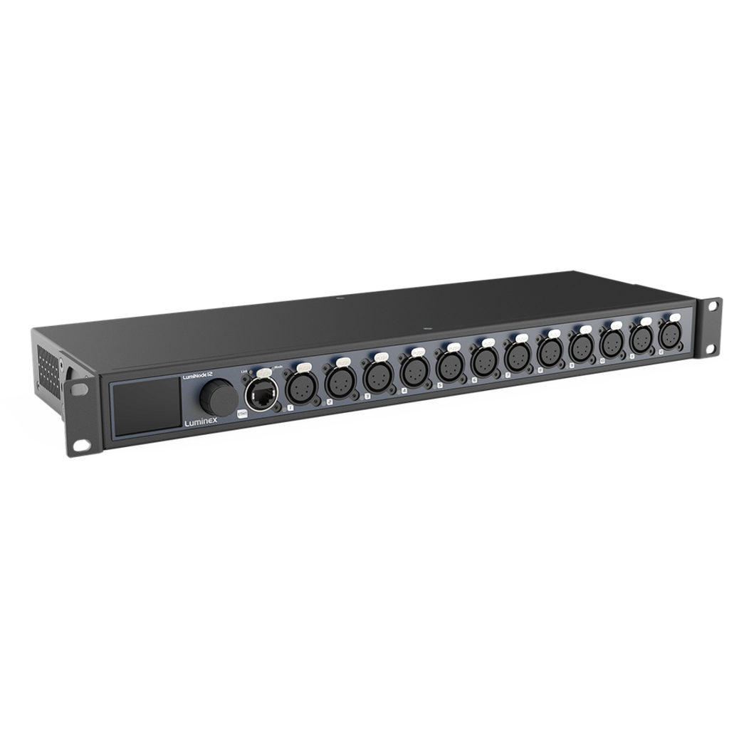 [LUM-LUMINODE-12] Luminex LumiNode-12 Ethernet til 12 x DMX