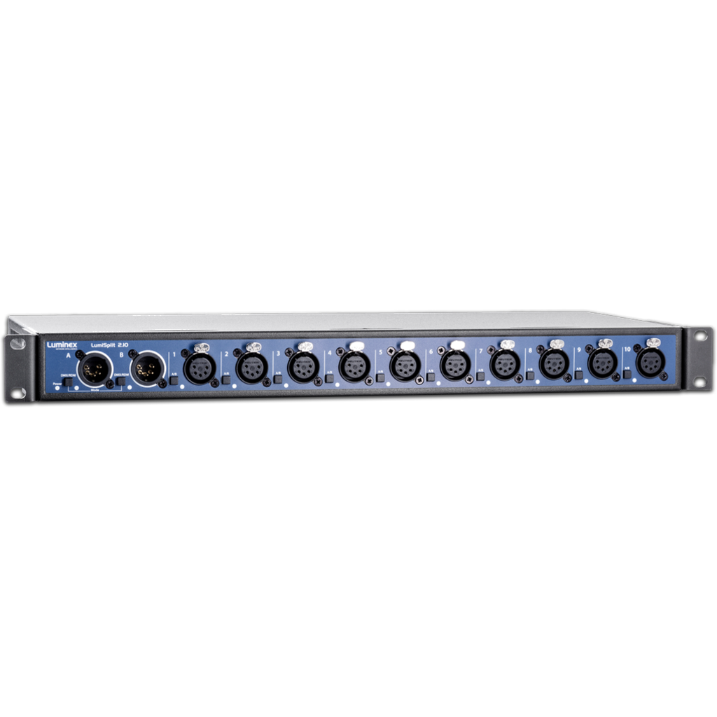 Luminex LumiSplit-2.10 DMX/RDM splitter 10-veis