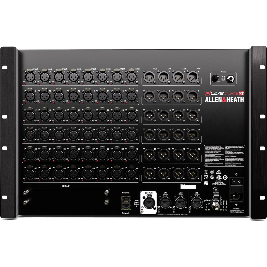 A&H dLive DM48 – fleksibelt C Class MixRack