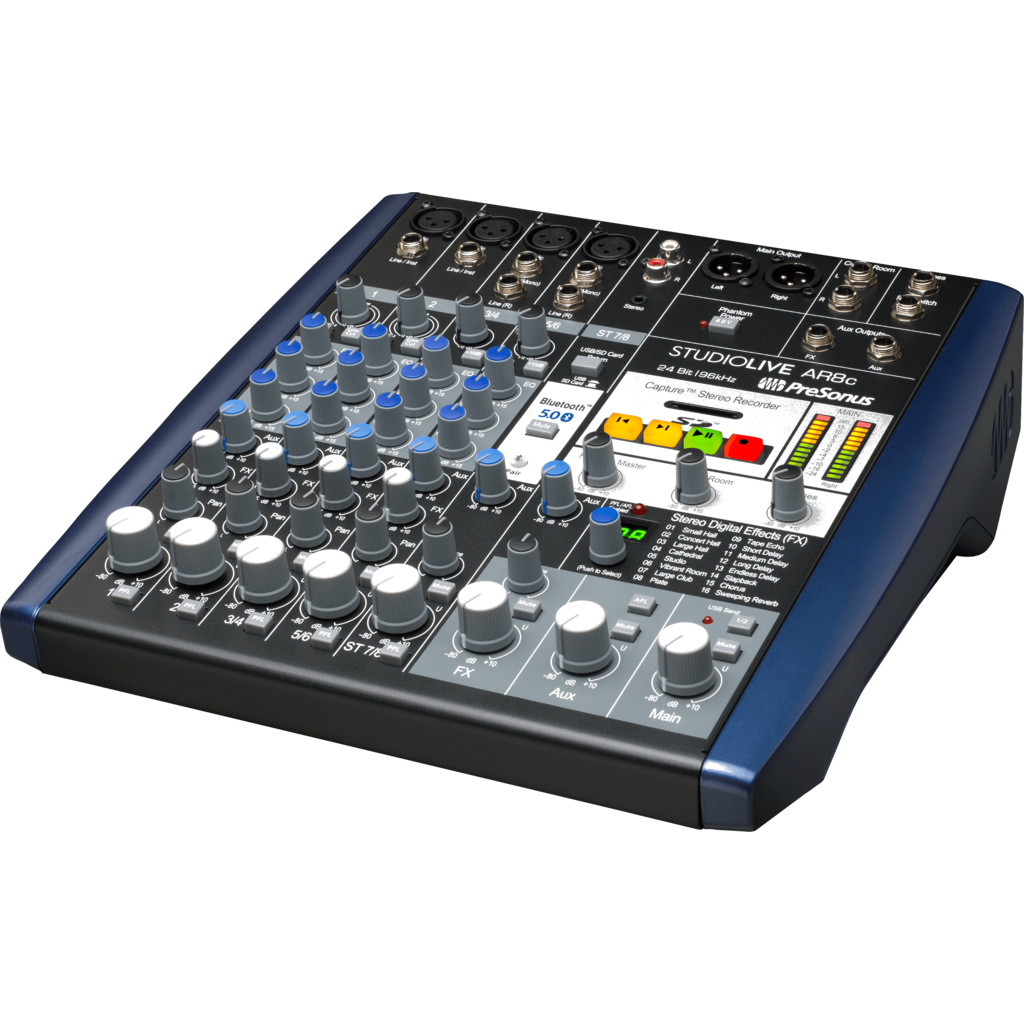 [2779206103] Presonus StudioLive AR8c – kompakt hybridmixer og opptakssystem