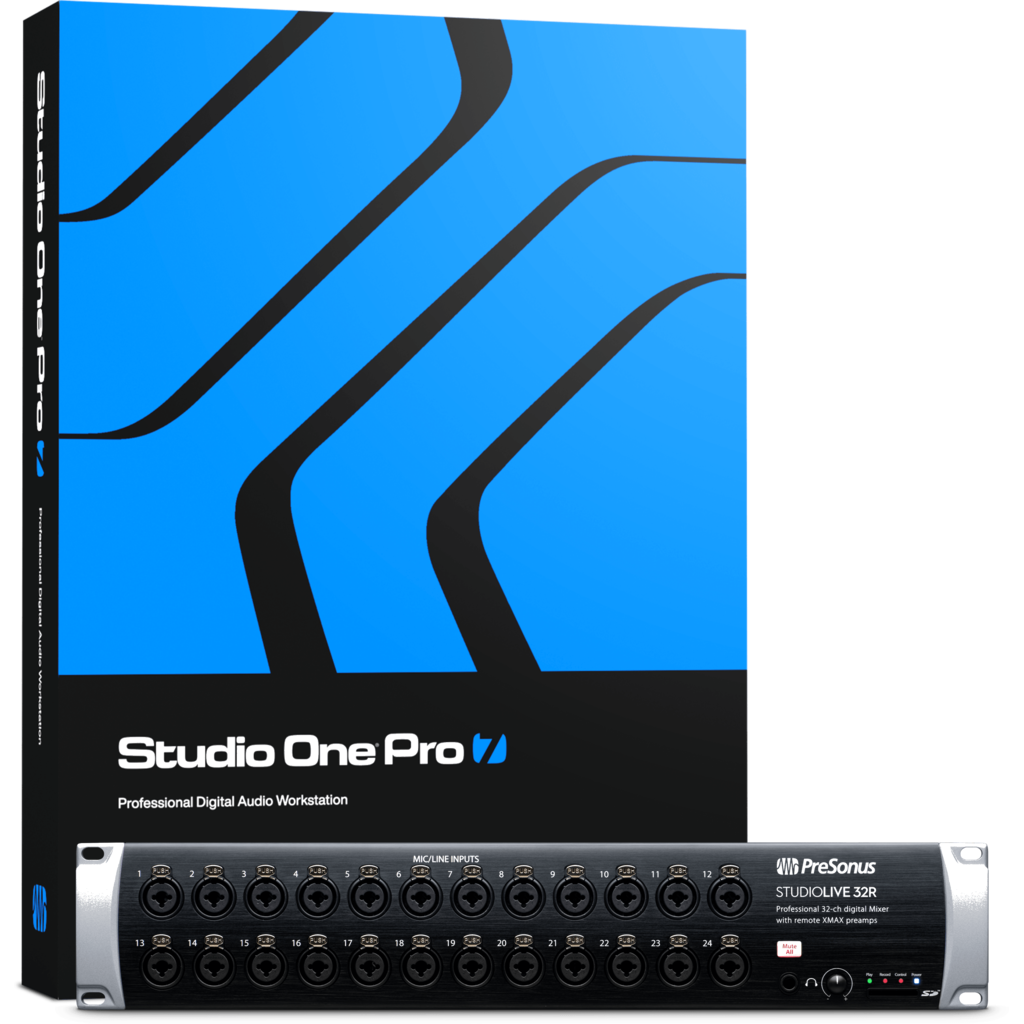 [PS-SL-32R] PreSonus StudioLive 32R – rackmontert digitalmikser med USB, stagebox- og monitormodus