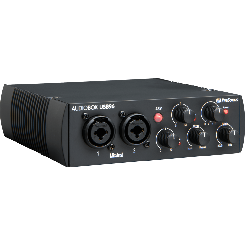 PreSonus AudioBox USB 96 25th Anniversary – kompakt 2x2 lydkort med MIDI og Studio One Artist