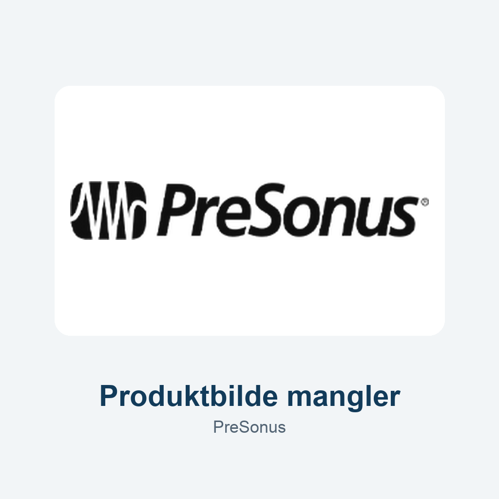 PreSonus StudioLive 16.0.2 – støvtrekk
