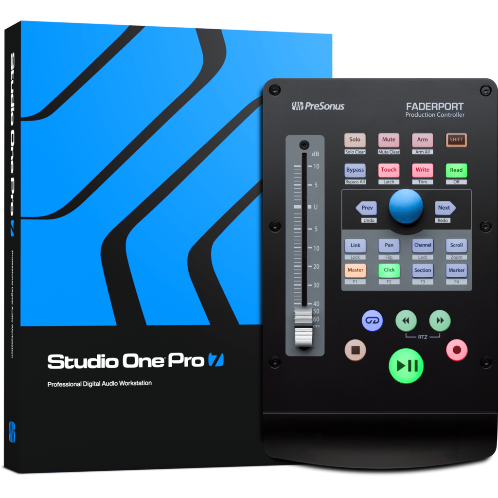 [2777100203] PreSonus FaderPort V2 – motorisert faderkontroller for DAW