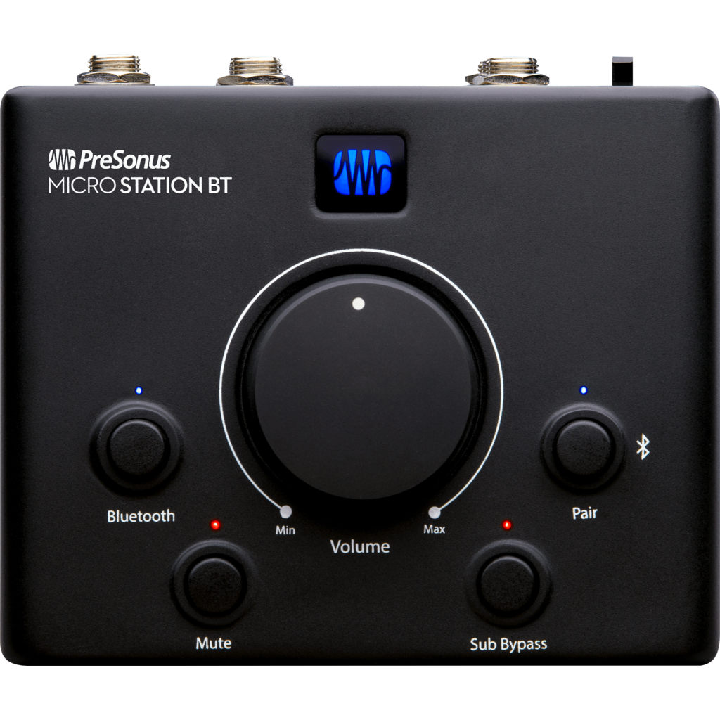 PreSonus MicroStation-BT – Bluetooth-kontroller for studio- og mediehøyttalere