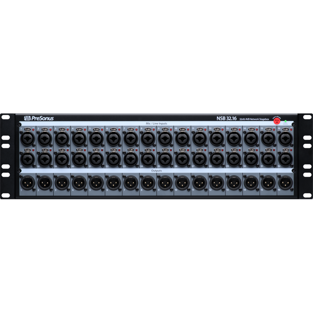 [2779306301] PreSonus NSB 32.16 – nettverksbasert stagebox 32 inn / 16 ut