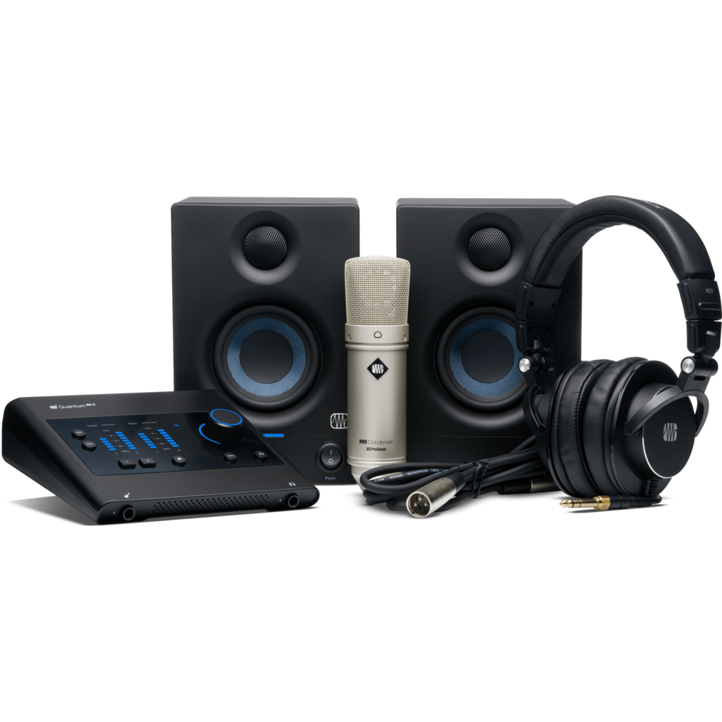 PreSonus Quantum ES Ultimate Bundle – komplett studiopakke