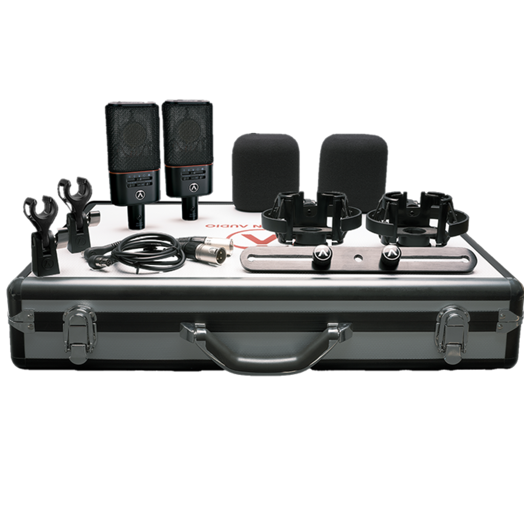 [18005F10500] Austrian Audio OC18 Dual Set Plus – Stereosett med stor-membran kondensatormikrofoner