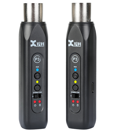 XVIVE P3D Stereo Bluetooth Receiver Set  - Trådløs Bluetooth-lydmottaker