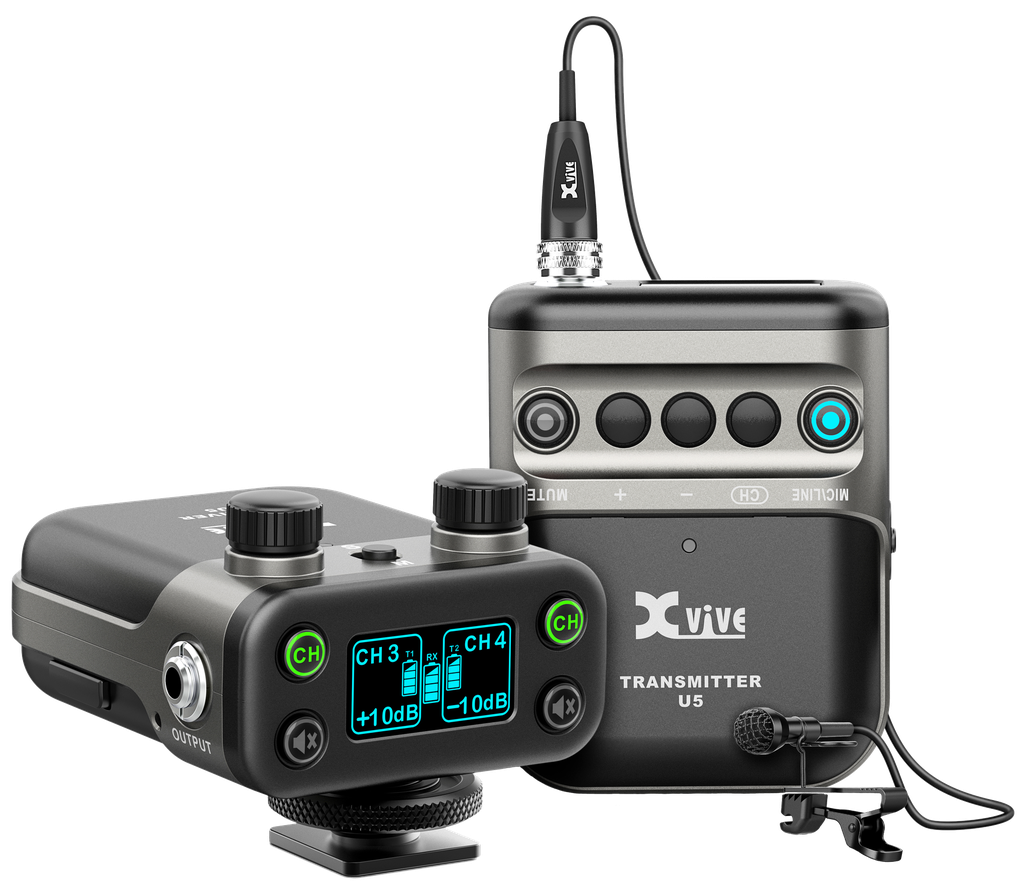 XVIVE U5 Wireless Audio For Video System – Trådløst lydsystem for videoopptak